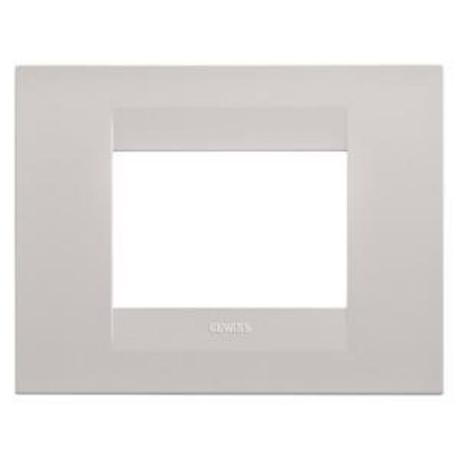 GEO PLATE-IN PAINTED TECHNOPOLYMER-3 MODULES-NATURAL B