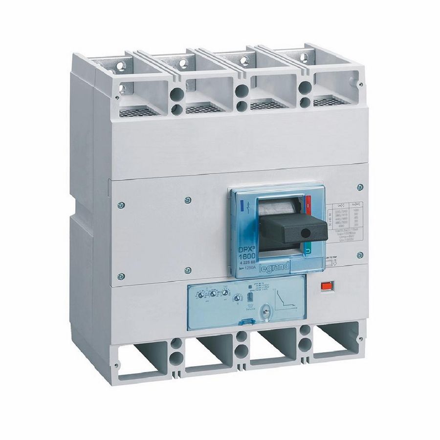 Vermogensschakelaar 1600 ELE S1 1250A 4-polig 50kA DPX3