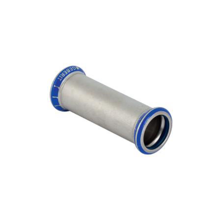 Schuifperssok/ reparatiekoppeling MAPRESS RVS FKM blauw 15x15mm VVE=5