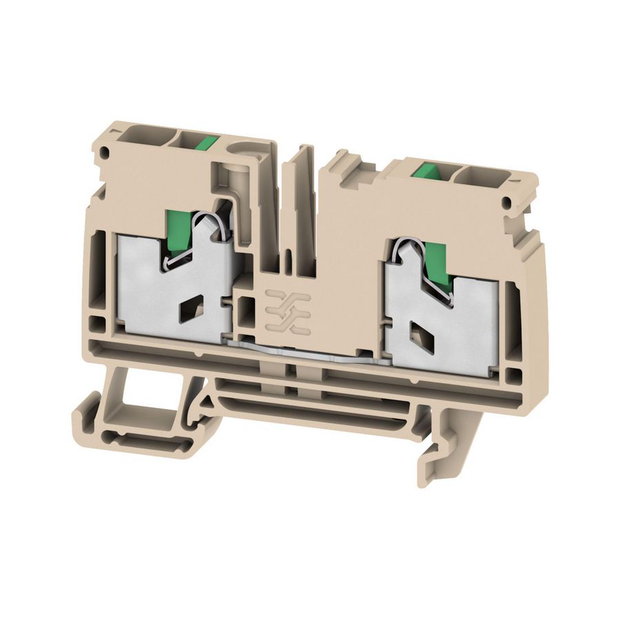 Rijgklem 6 mm2 fase, 800V/41A, SNAP-IN