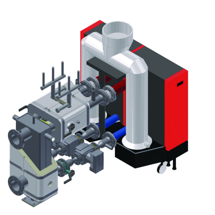 Aansluitset gas 610 eco pro 9 en 10 leden