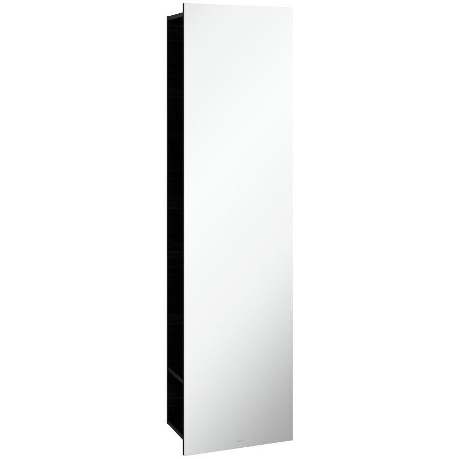Aflegplank met spiegel Black Oak C59700AB