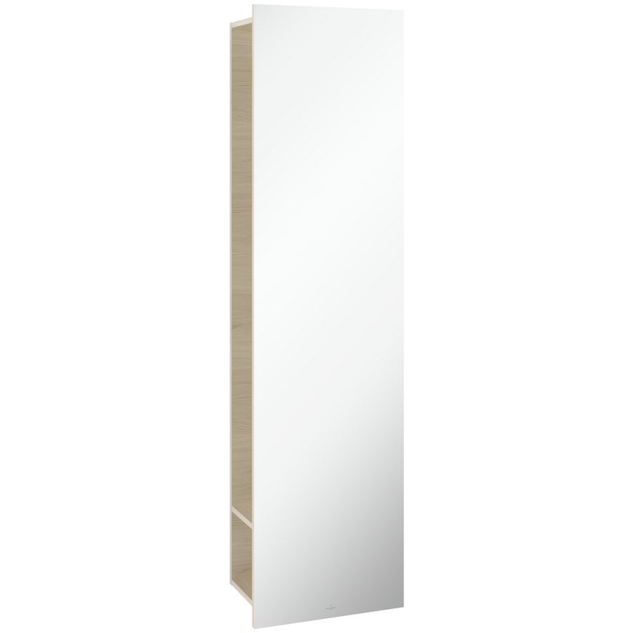 Aflegplank met spiegel White Oak C59700AA