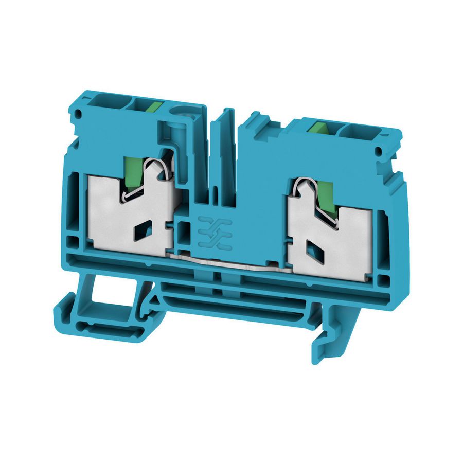 Rijgklem 6 mm2 nul, 800V/41A, SNAP-IN