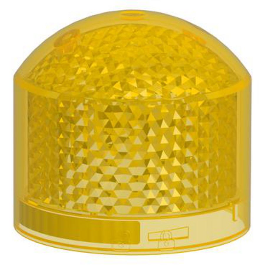 Torenverlichting Beacon Flashing geel colored lens