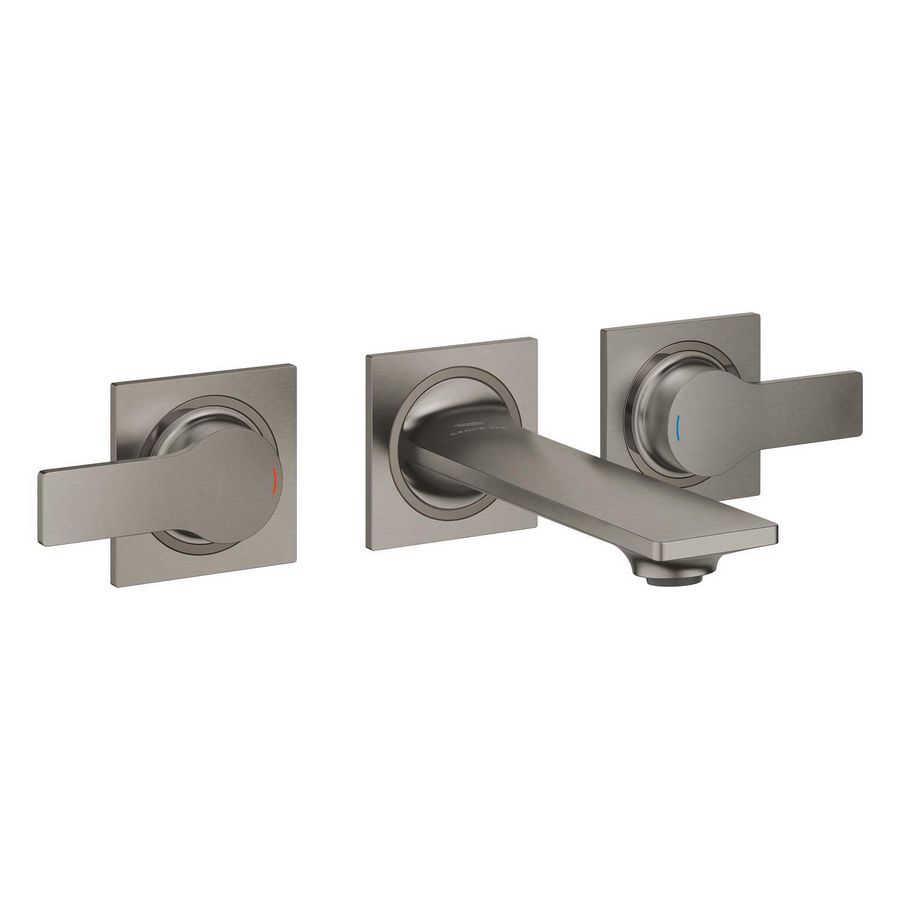 3-Gats Wastafelmgkr Wand Hard Graphite Geb. Allure (Spa) 20189AL2