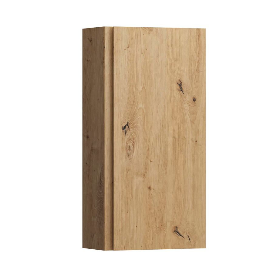 Klein meubel 35 5x18 5x70 1deur schanierRe Redraaie wild oak