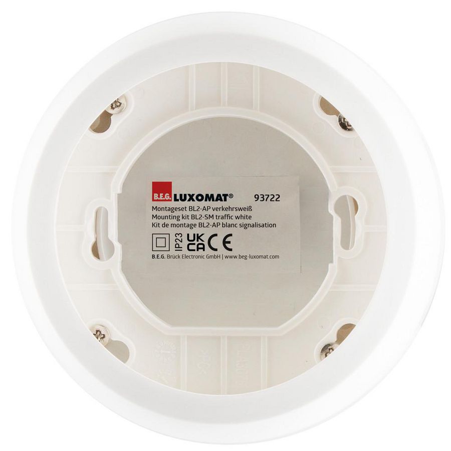 Toebehoren OB montage set BL2 verkeerswit