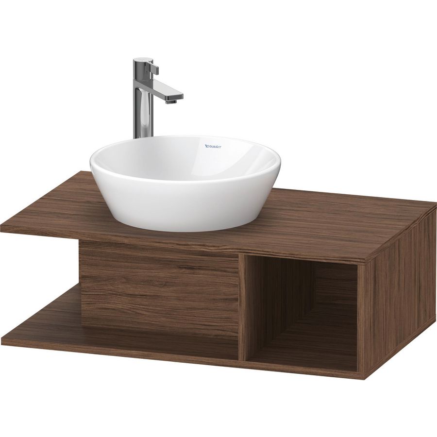 D-Neo Cons. Wastafelonderb noten d.mat 800x480x260mm LI