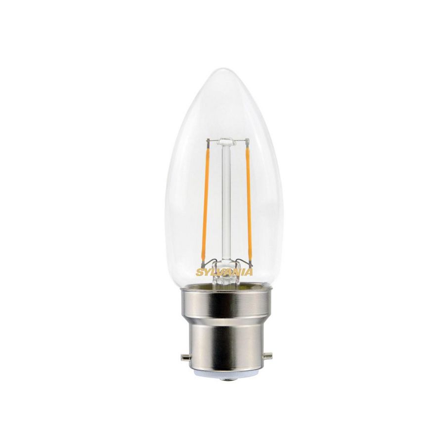 LED-lamp Toledo retro candle 2,5W 250lm B22 VVE=6