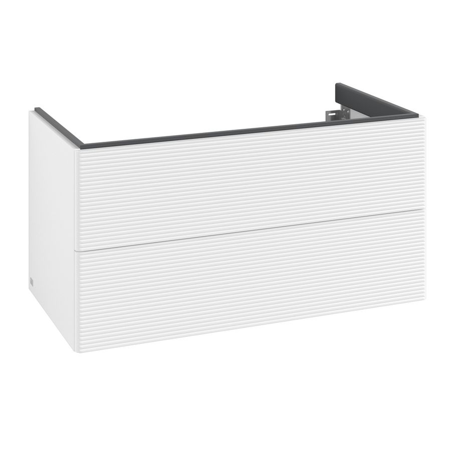 Wastafelonderkast Antao 988x504x496mm White Matt Lacquer K05100MT