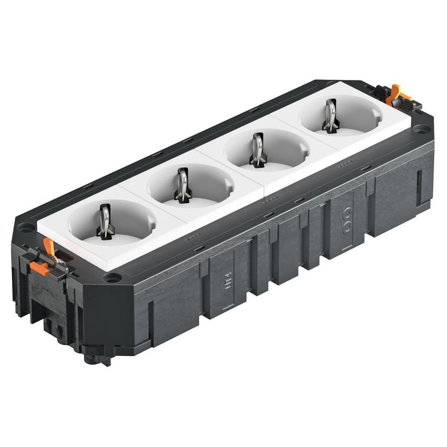 Univers. drager Connect GST18 VDE, 4v. Wit 208x76x45