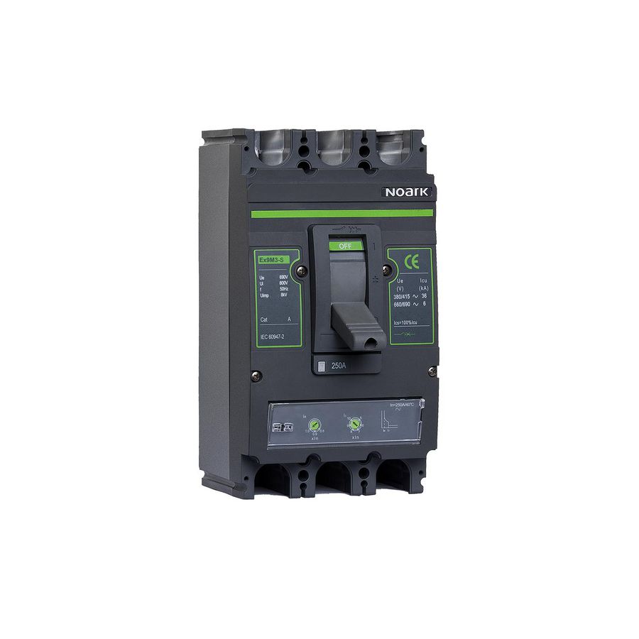 Lastschakelaar AC frame maat M3 In=250A 3-polig AC type