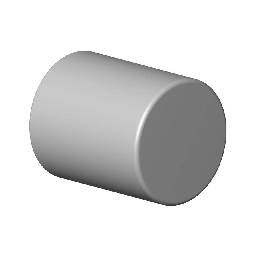 Trek aan de knop v. afvoer. Dark Platinum gebors.