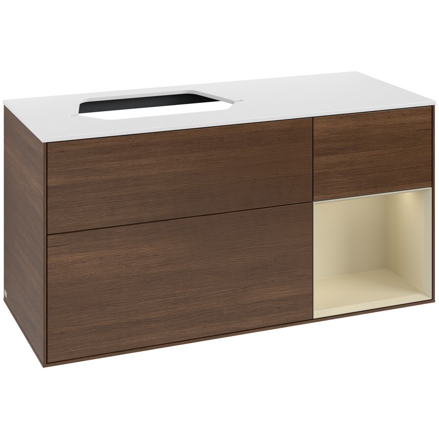 Wastafelonderkast Finion 1200x603x501mm W.Veneer G401HJGN