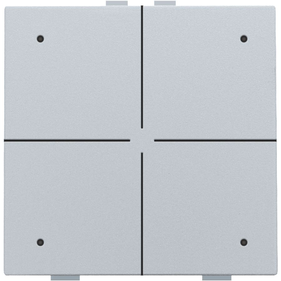 4-voudig drukknop met led Home Control sterling