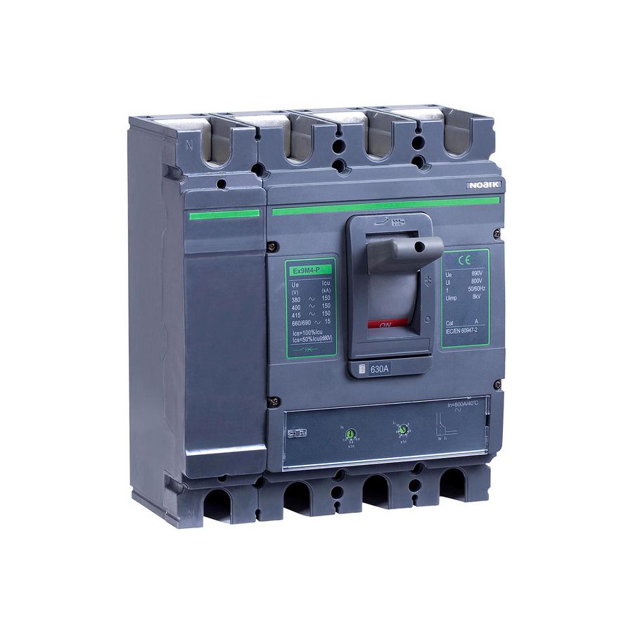 Lastschakelaar AC frame maat M4 In=630A 4-polig AC type