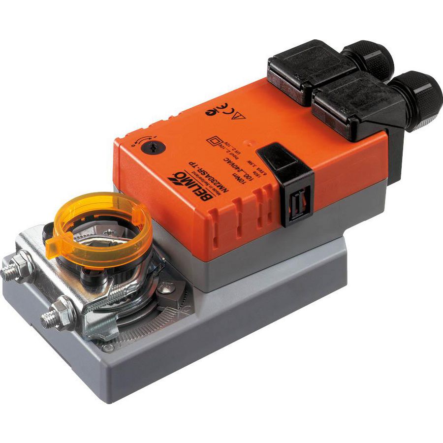 Luchtklepmotor 230V 10Nm 2-10V klemaansluiting