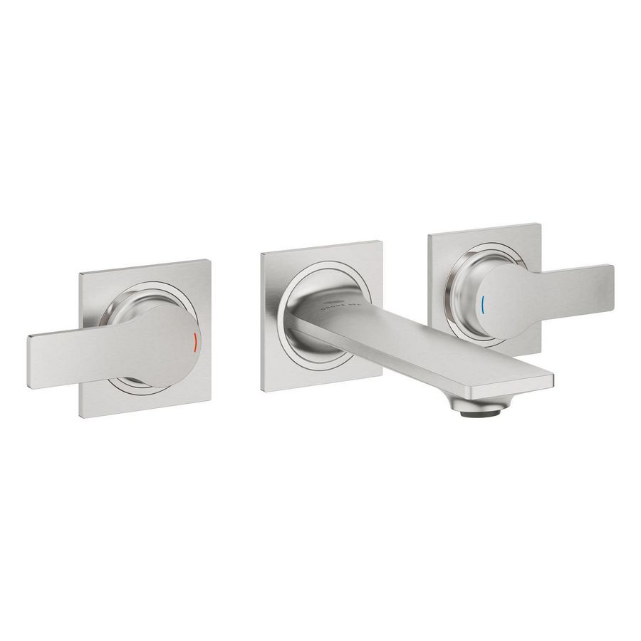 3-Gats Wastafelmengkraan Wand Supersteel Allure (Spa) 20189DC2