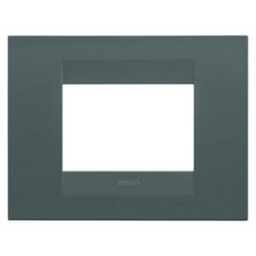 GEO PLAAT-VAN GELAKT TECHNOPOLYMEER-3 MODULE-GROENBLAU