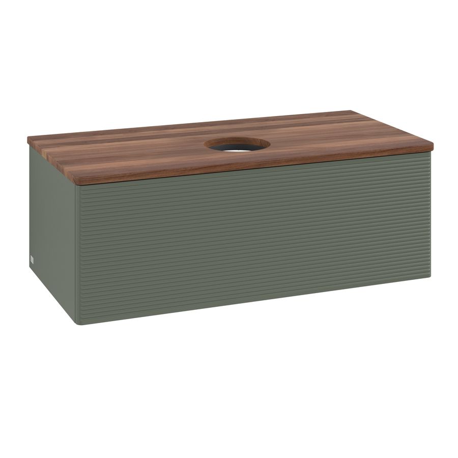 Wastafelonderkast Antao 1000x360x500mm L.Green Matt Lacquer L31112HL