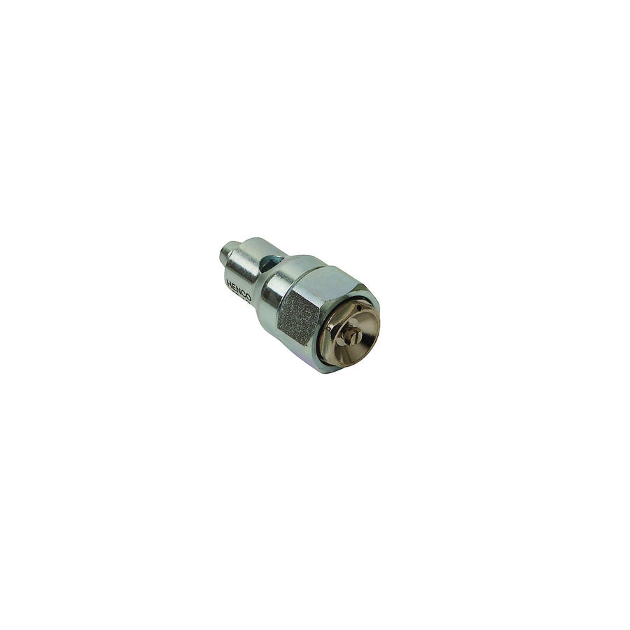 Afpersplug 16mm met ontluchting, messing, herbruikbaar