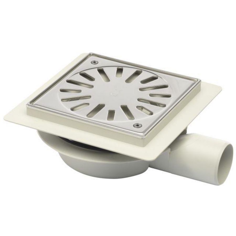 Vl.put 146x146mm ws32 vast.rooster RVS+sierr zijuitl