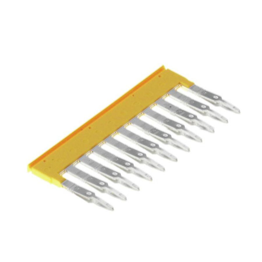 Dwarsverbinder (terminal) Plugged geel 24 A p: 11 VVE=20