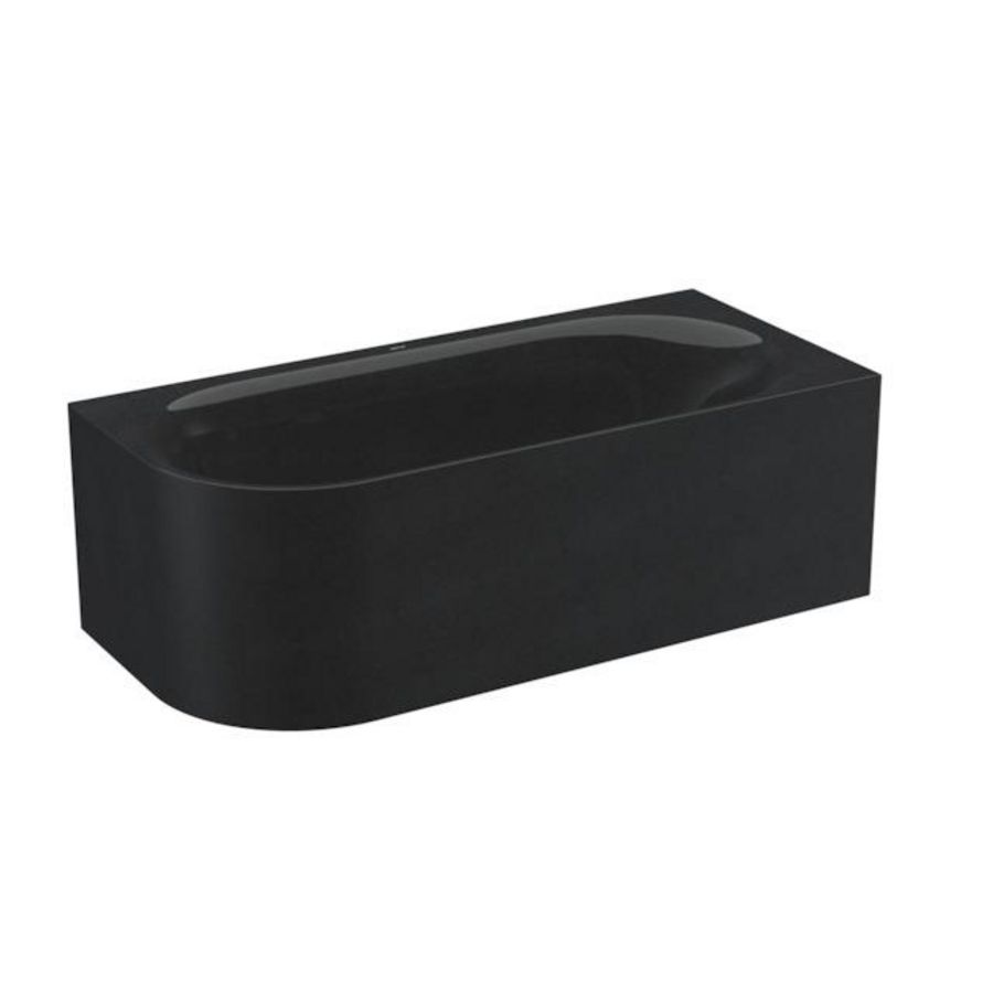 Bad BetteLux Oval V Silhouette 1750x800mm Midnight