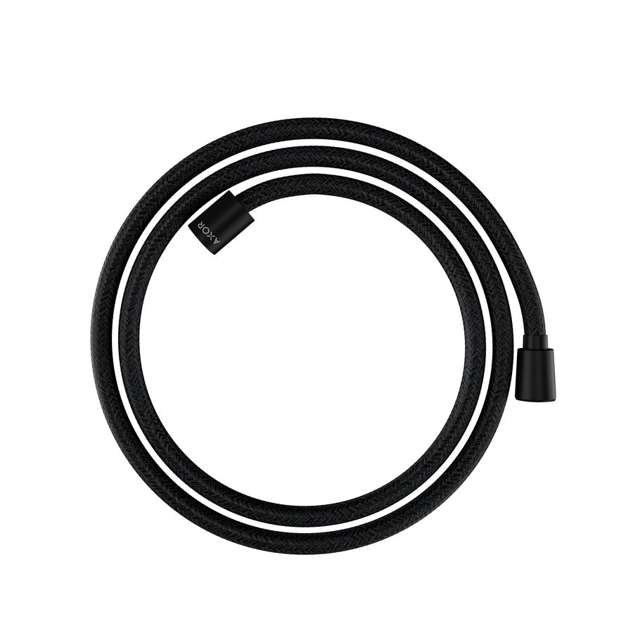 AXOR ShowerSolutions Textiel doucheslang 160cmmet conische en cylindrische moer mat zwart 28259670