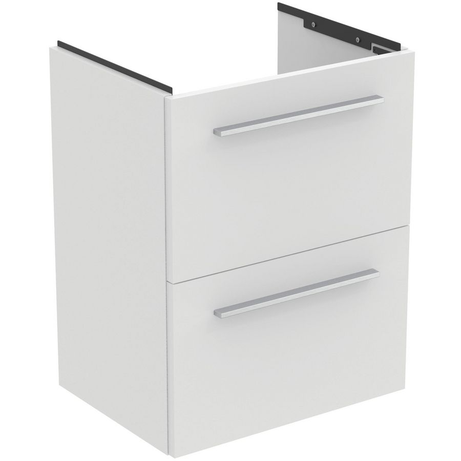 Wastafelmeubel I.LIFE-S 50cm 2x la mat wit