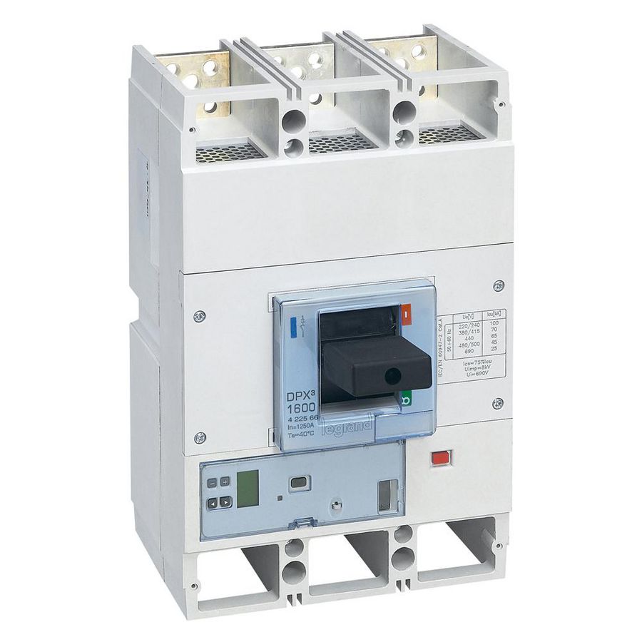 Vermogensschakelaar 1600 ELE S1 1250A 3-polig 70kA DPX3