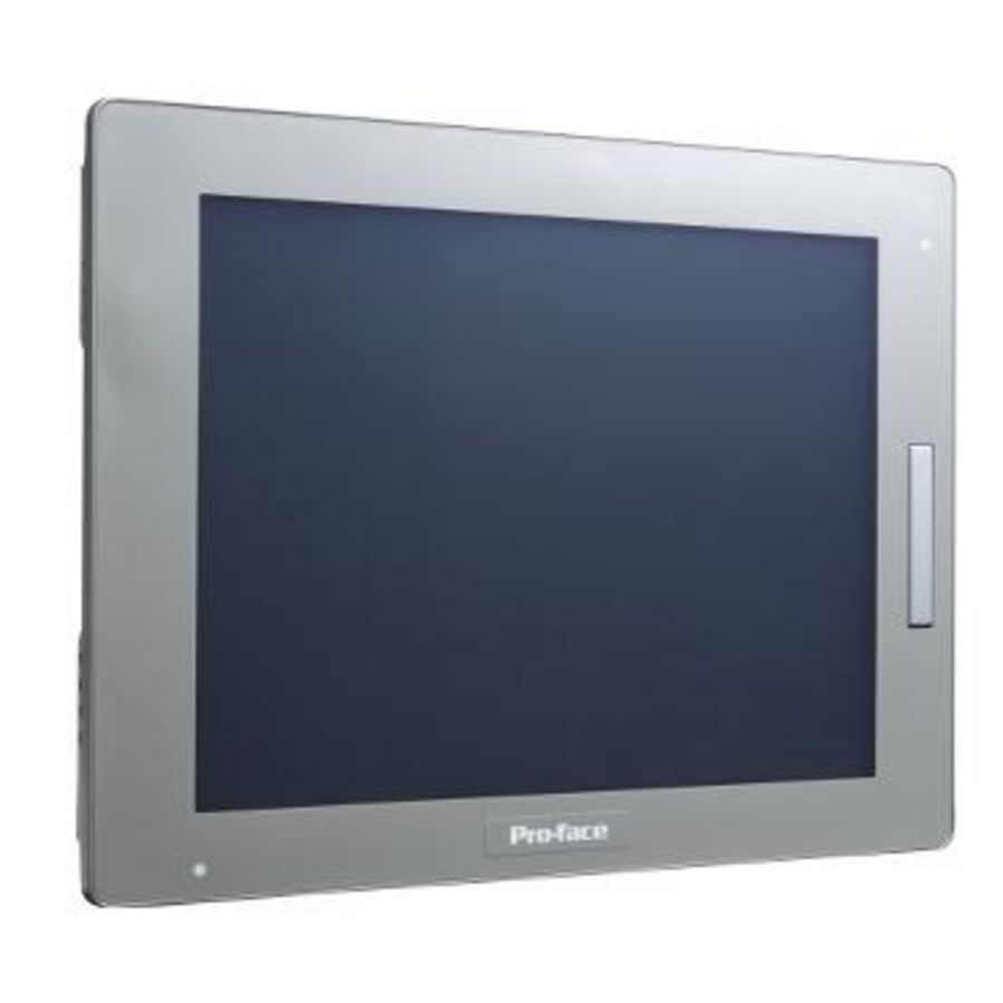 Smart touchscreen 12.1 XGA Proface