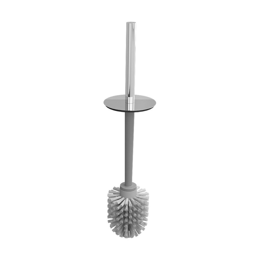 Sjokker reserve toiletborstel met chrome