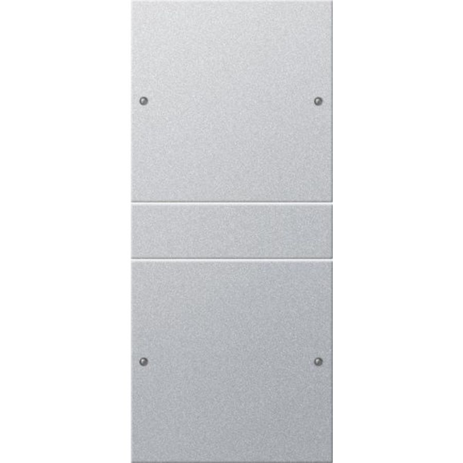 Wippenset 2-voudig (1+1) System 55 kl.alum.(gel.)