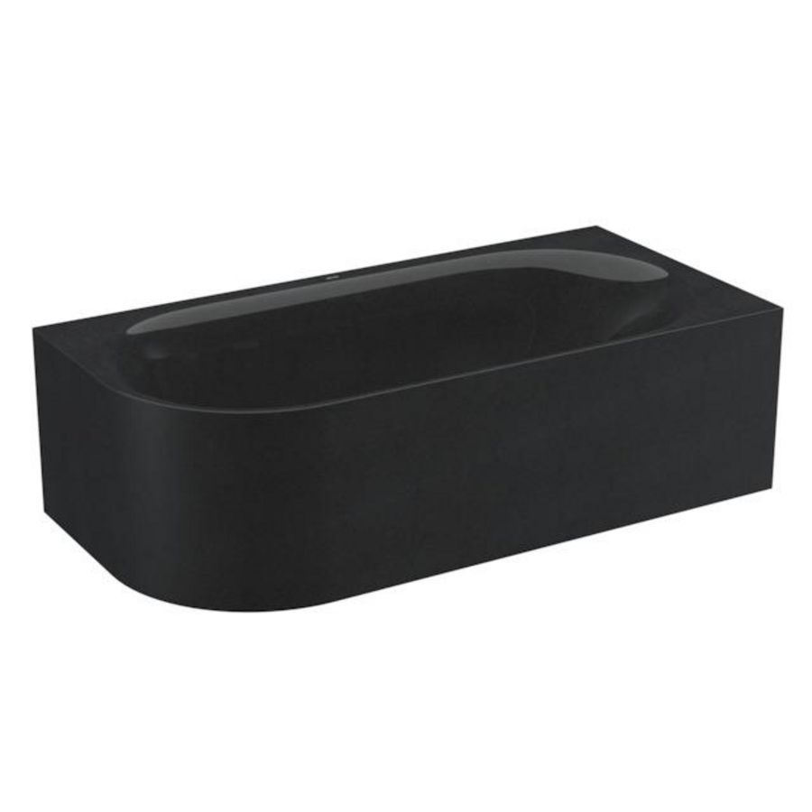 Bad BetteLux Oval V Silhouette 1950x950mm Midnight