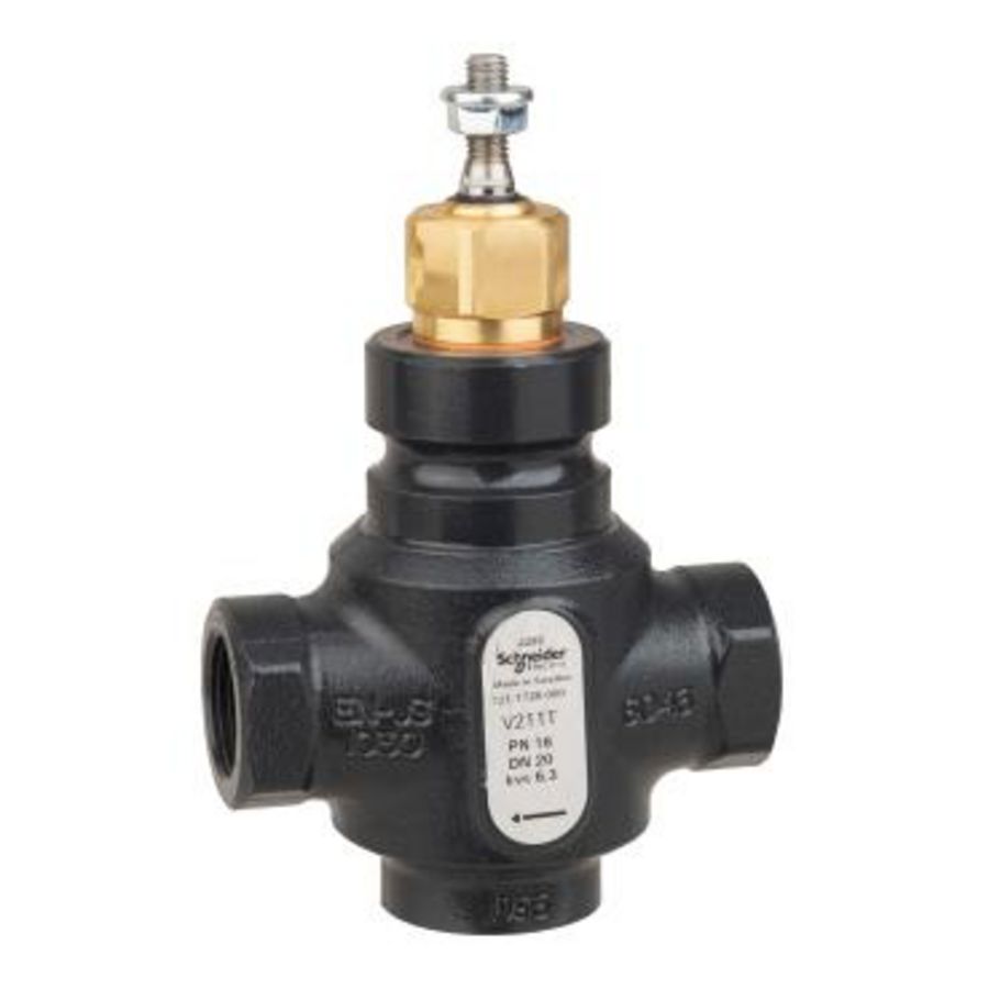 V211t206.3 2w afsluiter dn20 kvs6.3