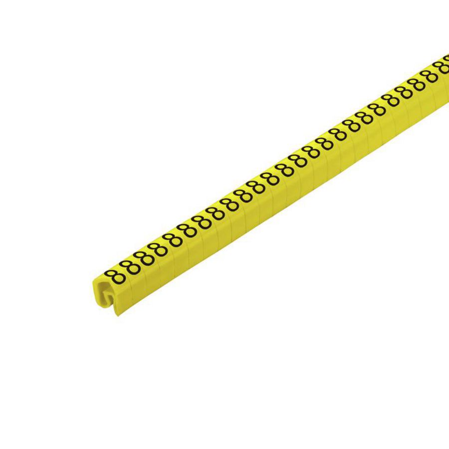 Kabelcoderingsyst. geel O.D.4-10mm PVC s VVE=250