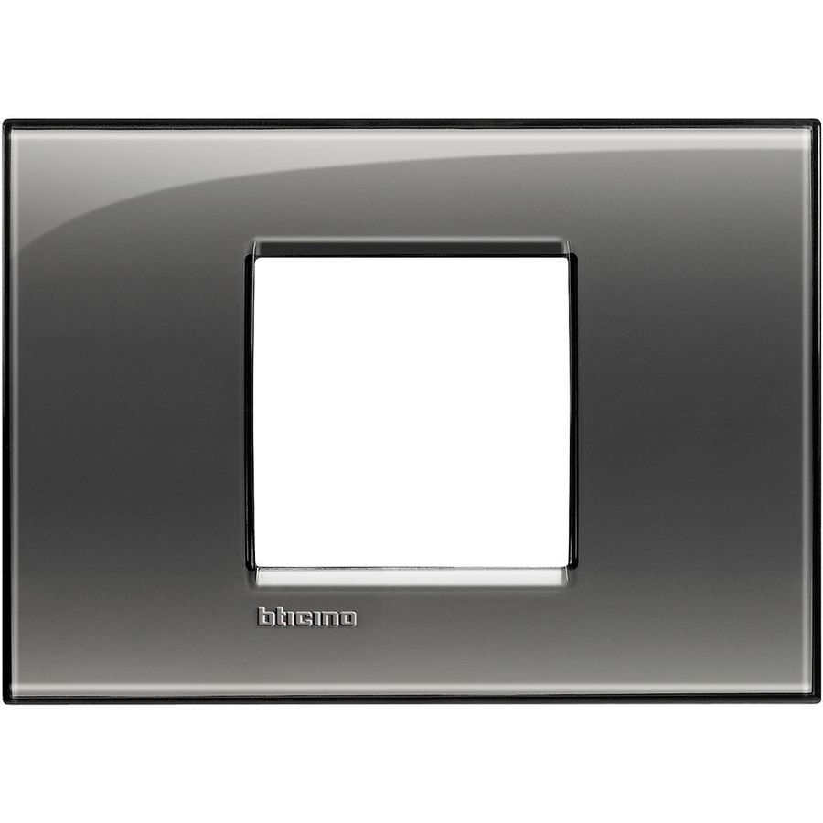 Afdekplaat breed 2 modulen london fog Livinglight