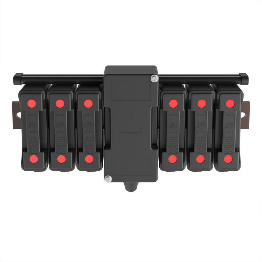 Zekering-bank laagspanning 63 A AC 690 V BS 6 way