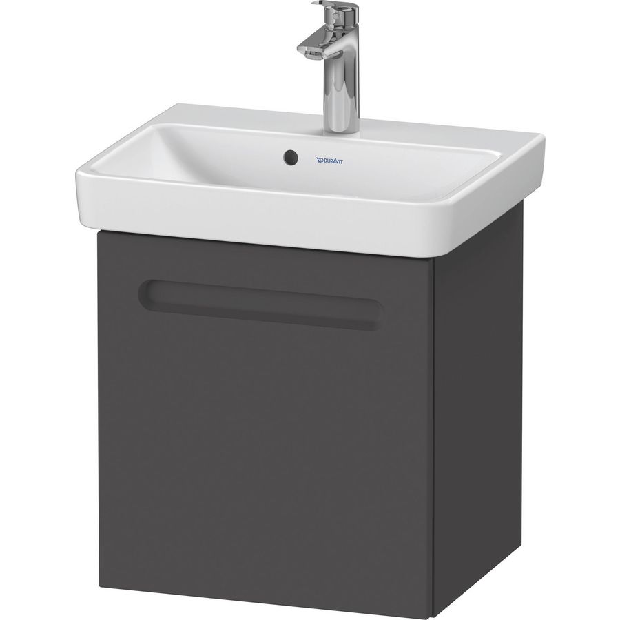 No.1 Wastafelonderb hang Graf.mat 440x386x478mm deuraansl.RE