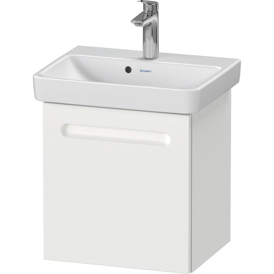 No.1 Wastafelonderb hang wit Mat 440x386x478mm deuraansl.RE