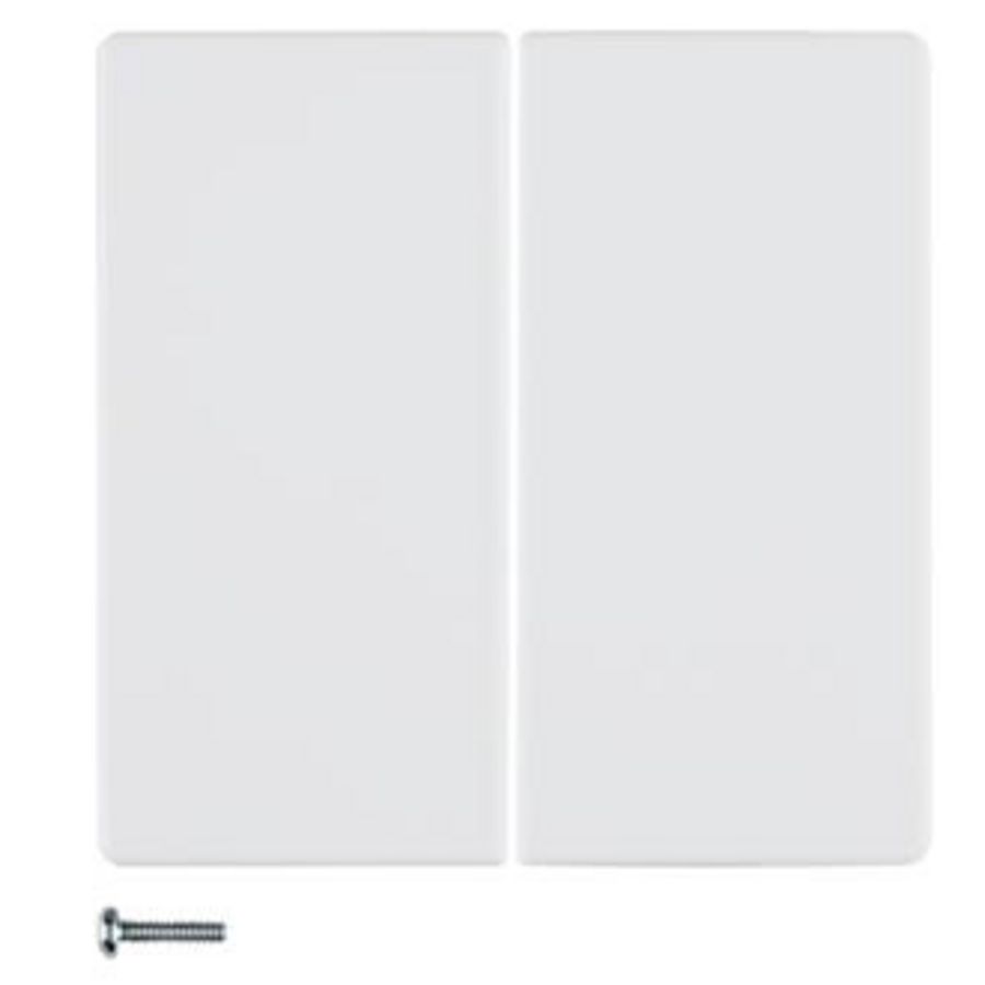 Knop-opzetmodule KNX-RF 2-v berker Q.1/Q.3/Q.7 polarwit