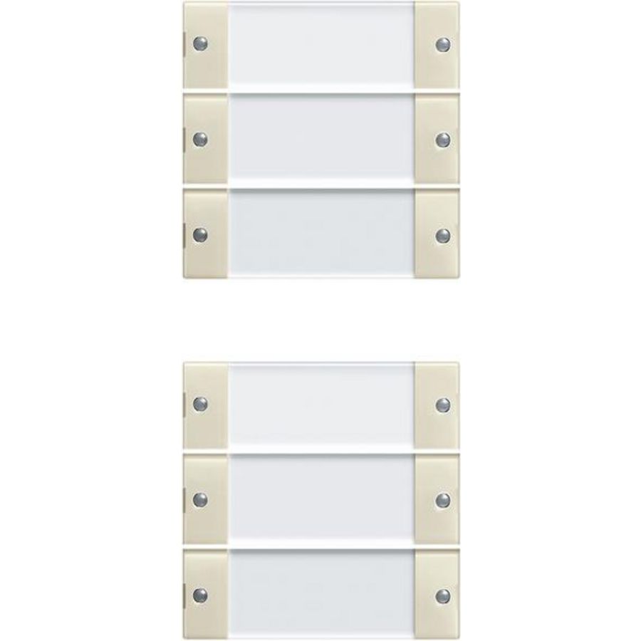 Wippenset 6-v (3+3) TK System 55 clear/creme wit