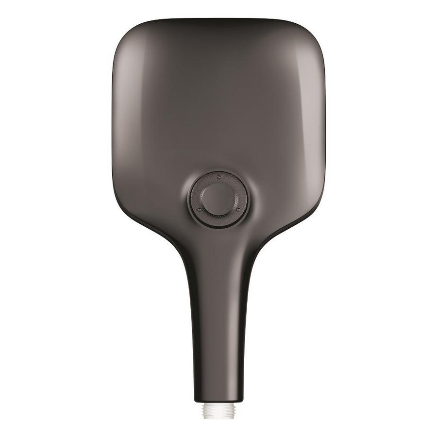 Handdouche rainsh. 130 smartact. cube 3 straalsoorten hard graphite (donker grijs)