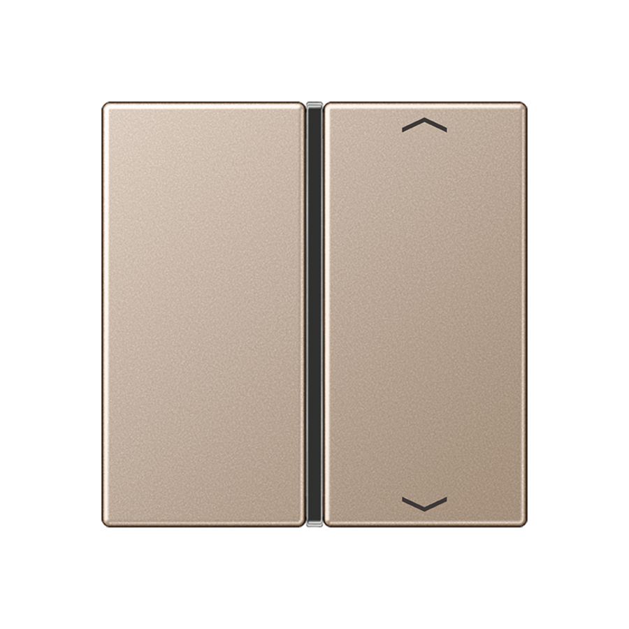 Tastafdekking compleet 1voudig pijl A500 cham. KNX