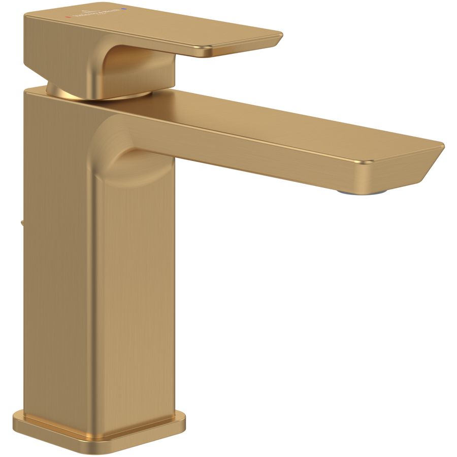 Eengreeps wastafelkraan Subway 3.0 Brushed Gold TVW11200200076