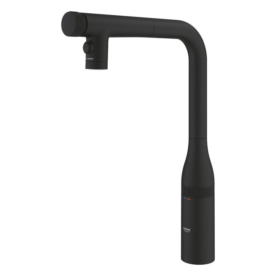 Essence smartcontrol keukenmengkraan L-uit phantom black 31892 (prof)