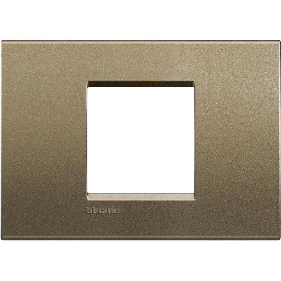 Afdekplaat breed 2 modulen square Livinglight