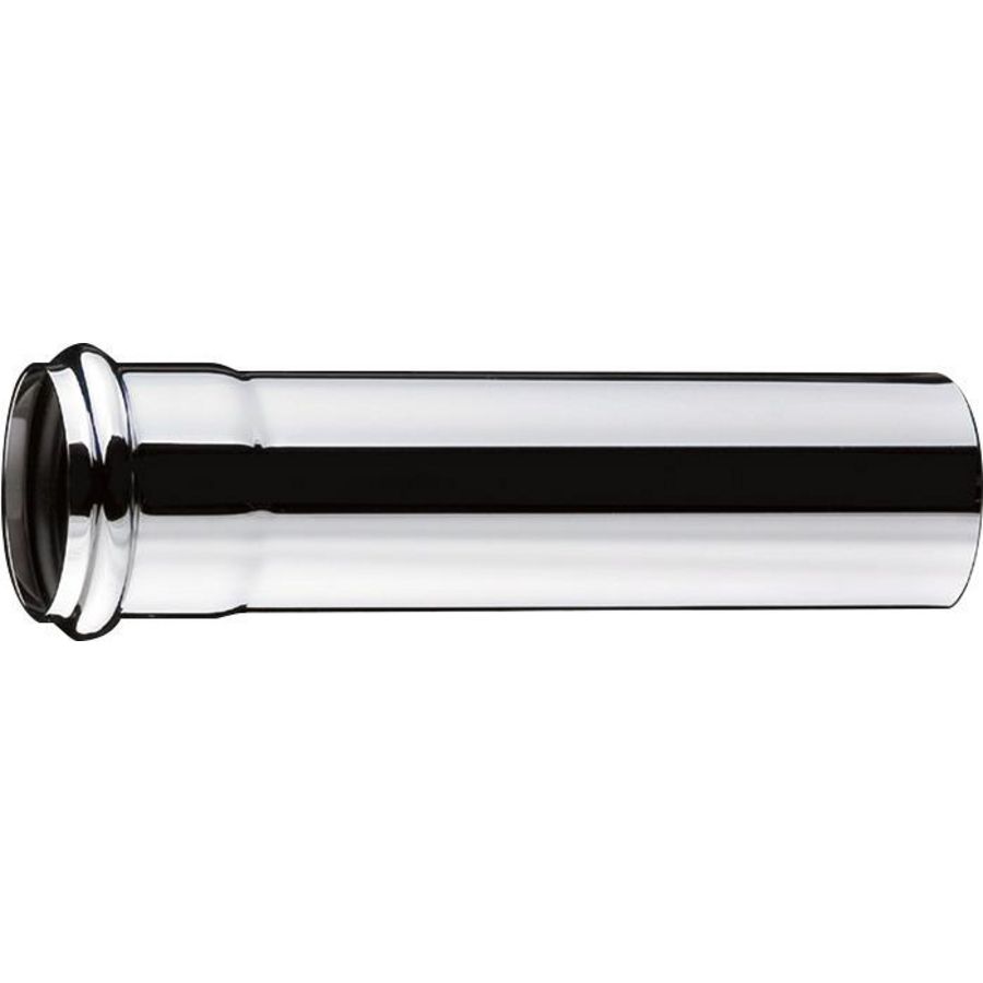 Verlengbuis 1.1/4"x125mm CHROOM